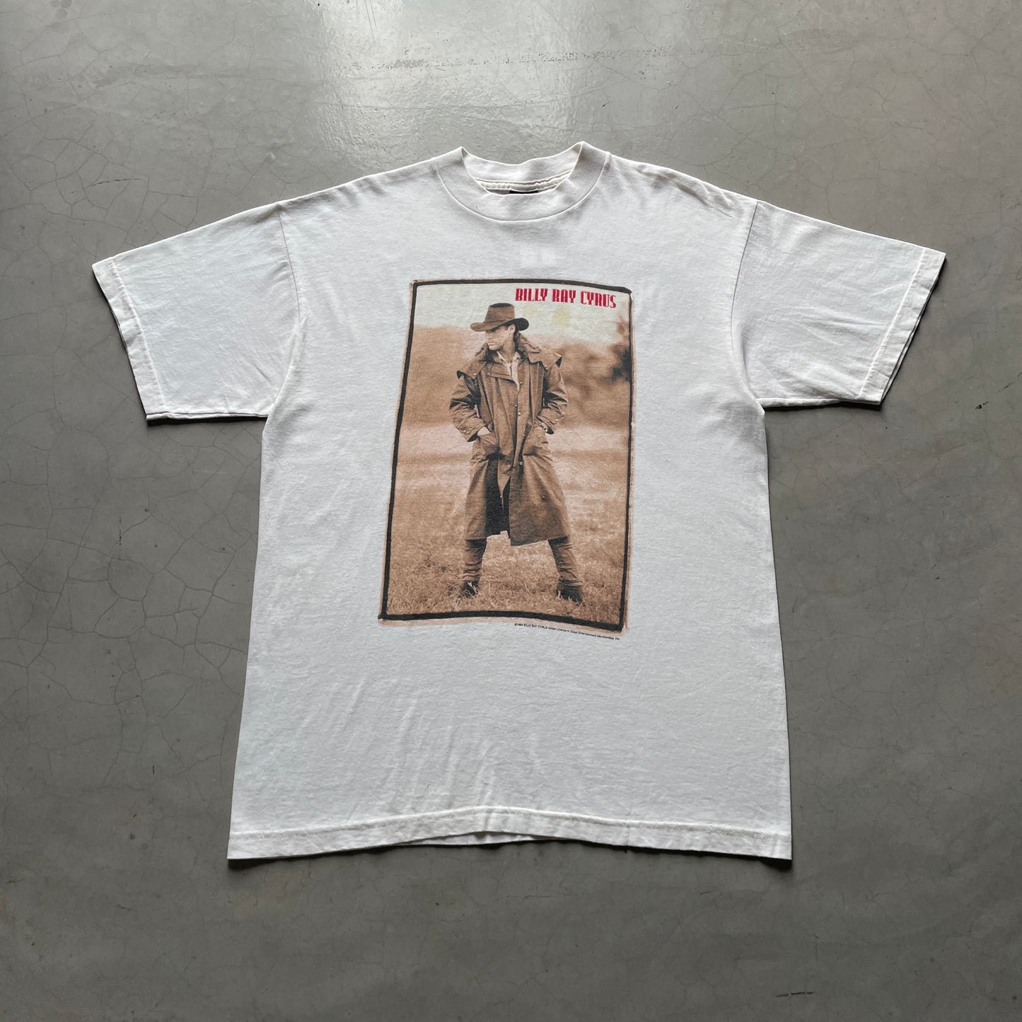 Vintage Billy Ray Cyrus Redneck Heaven 1996 Tour Tee