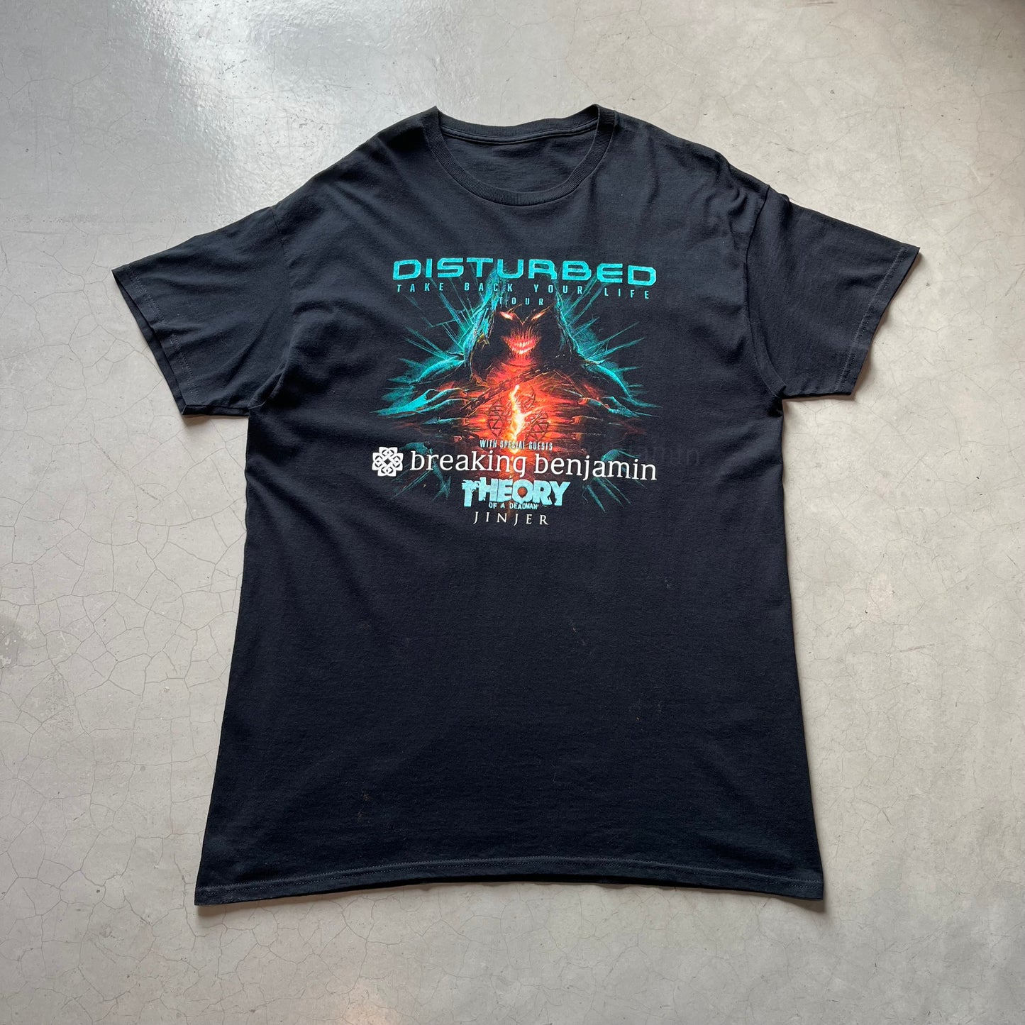 Disturbed Take Back Your Life Tour T-shirt