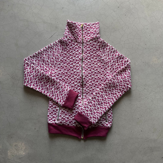Vintage Pure Wool Zip-Up
