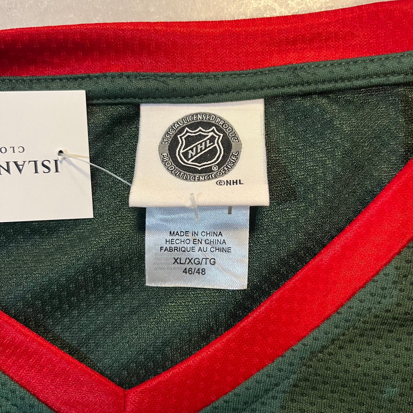 NHL Minnesota Wilds Hockey Jersey