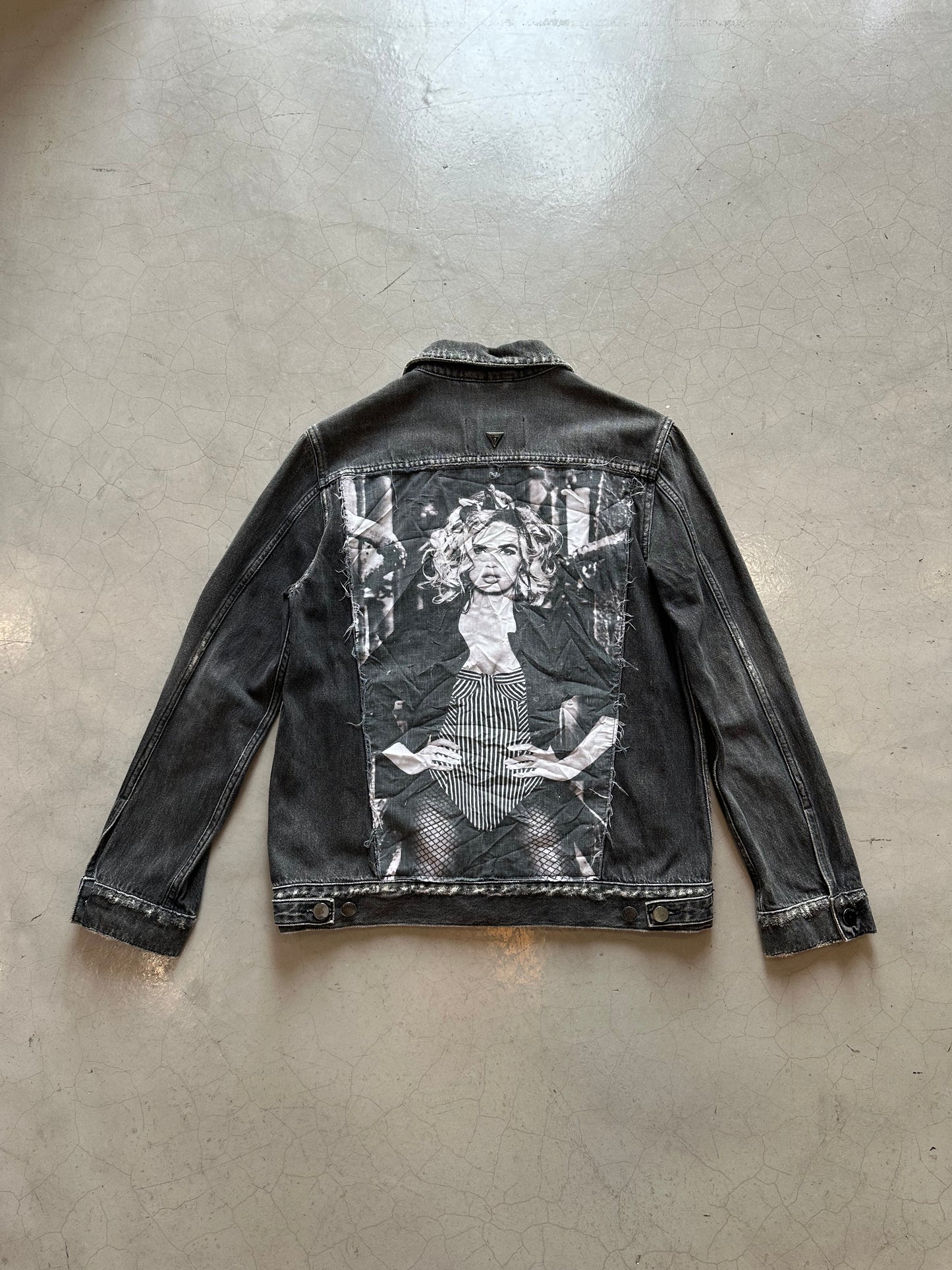 Guess black Denim Jacket
