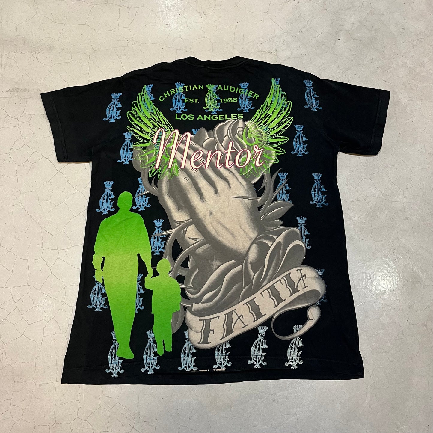 Christian Audigier Children United Nations Tee