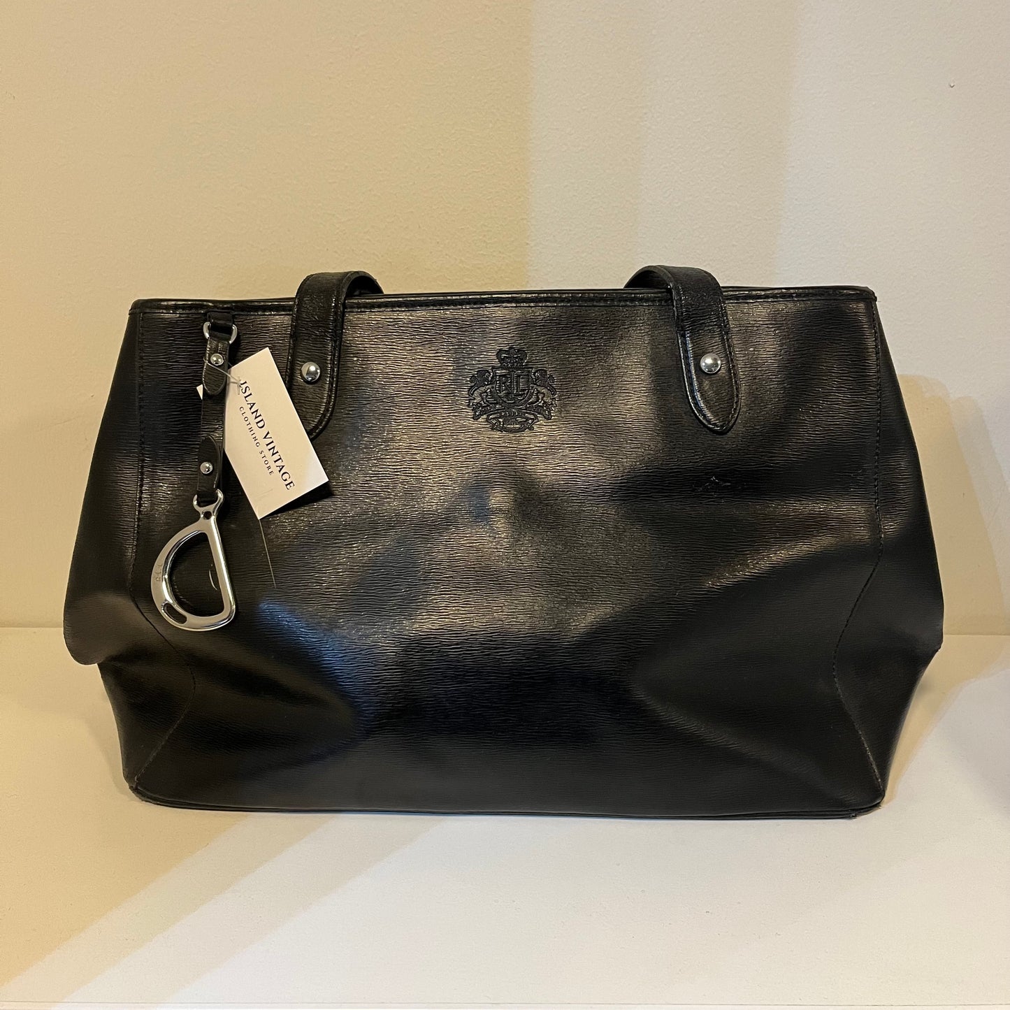 Ralph Lauren Newbury Saffiano leather Tote Bag