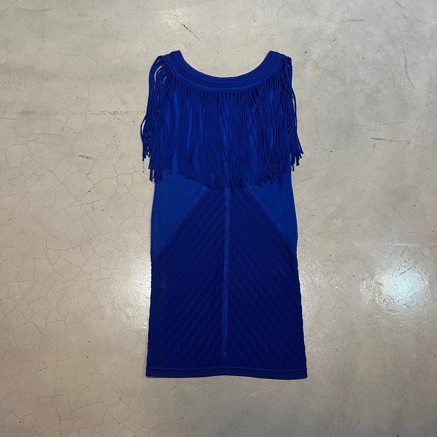 Roberto Cavalli Fringe Mini Dress