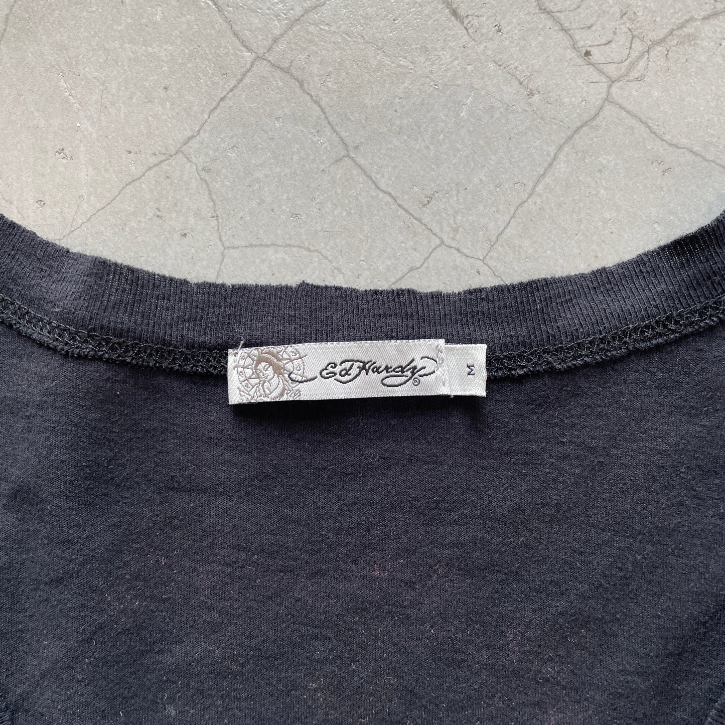 Y2K Ed Hardy by Christian Tiger Women’s Top
