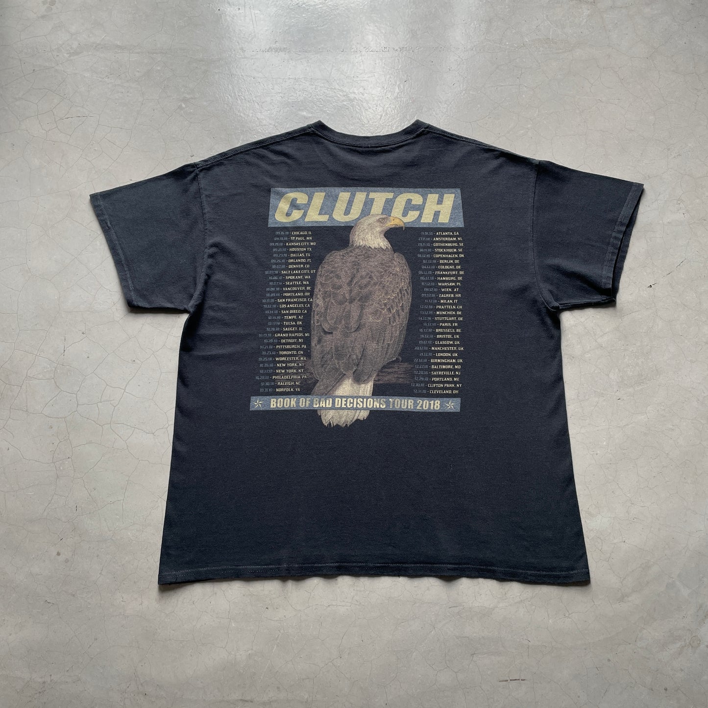 2018 Clutch Tour Tee