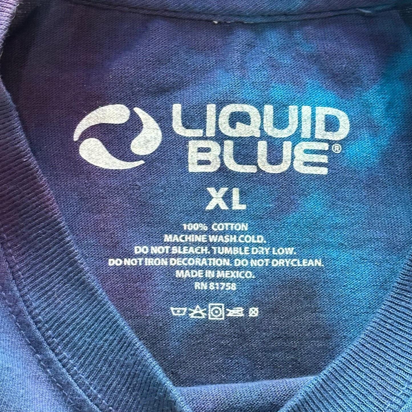 Liquid Blue Grateful Dead Mystical T-shirt