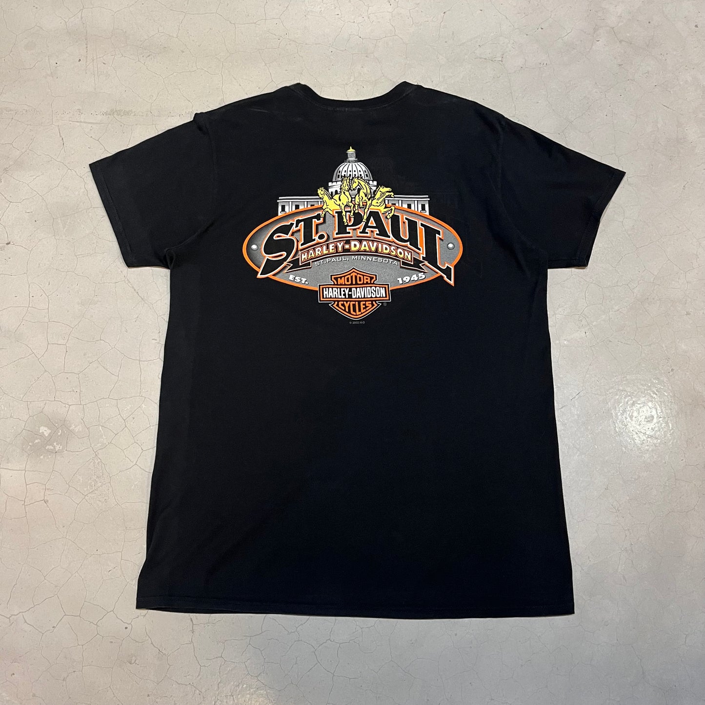 2016 Harley Davidson Minnesota T-shirt