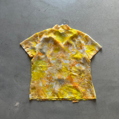 Vintage Japanese Flower Blouse