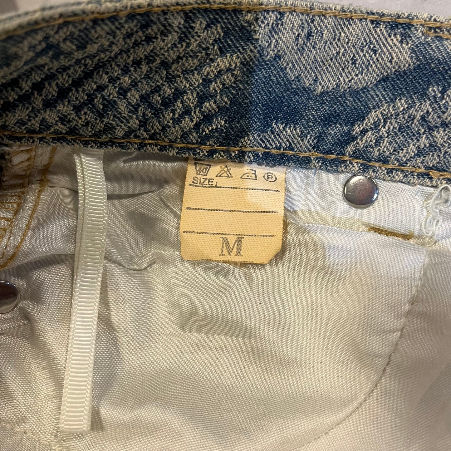 Snake Pattern Jeans