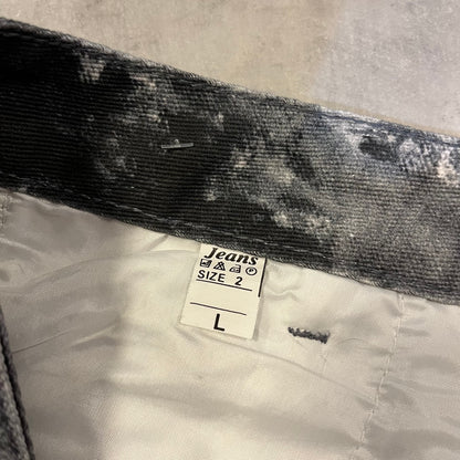 Black Camo Baggy Jeans