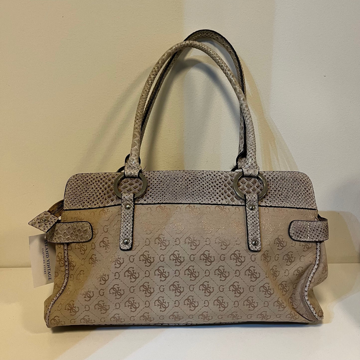 Guess Snake Skin Mono Bag