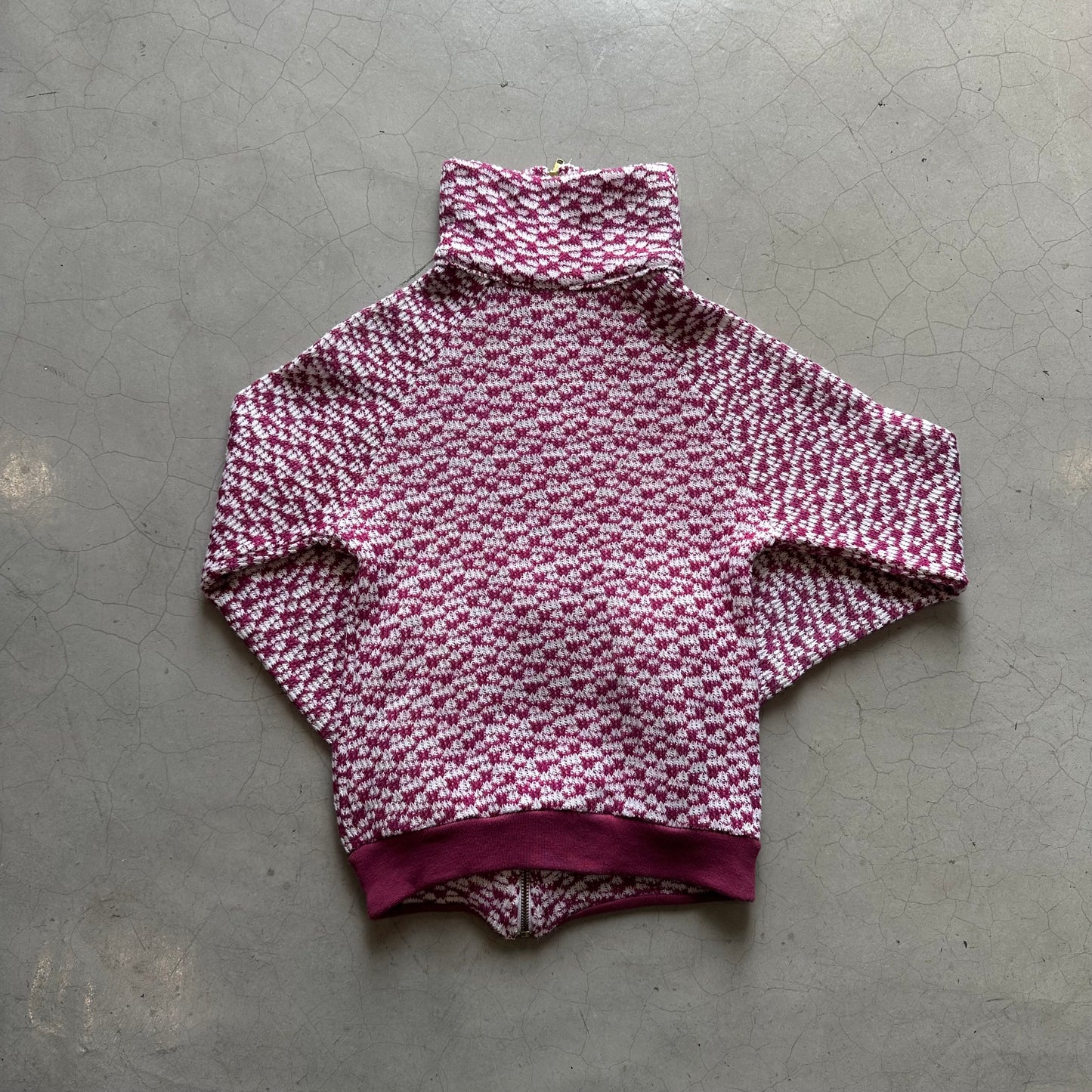 Vintage Pure Wool Zip-Up