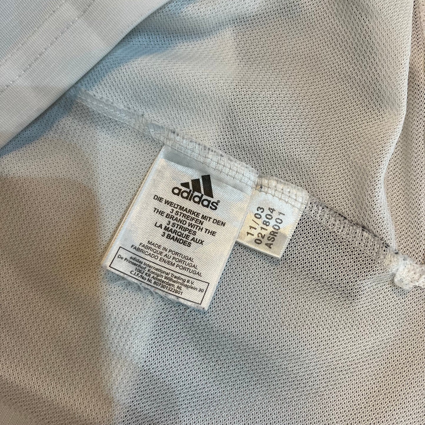 Vtg 2003 Adidas Real Madrid Home Kit