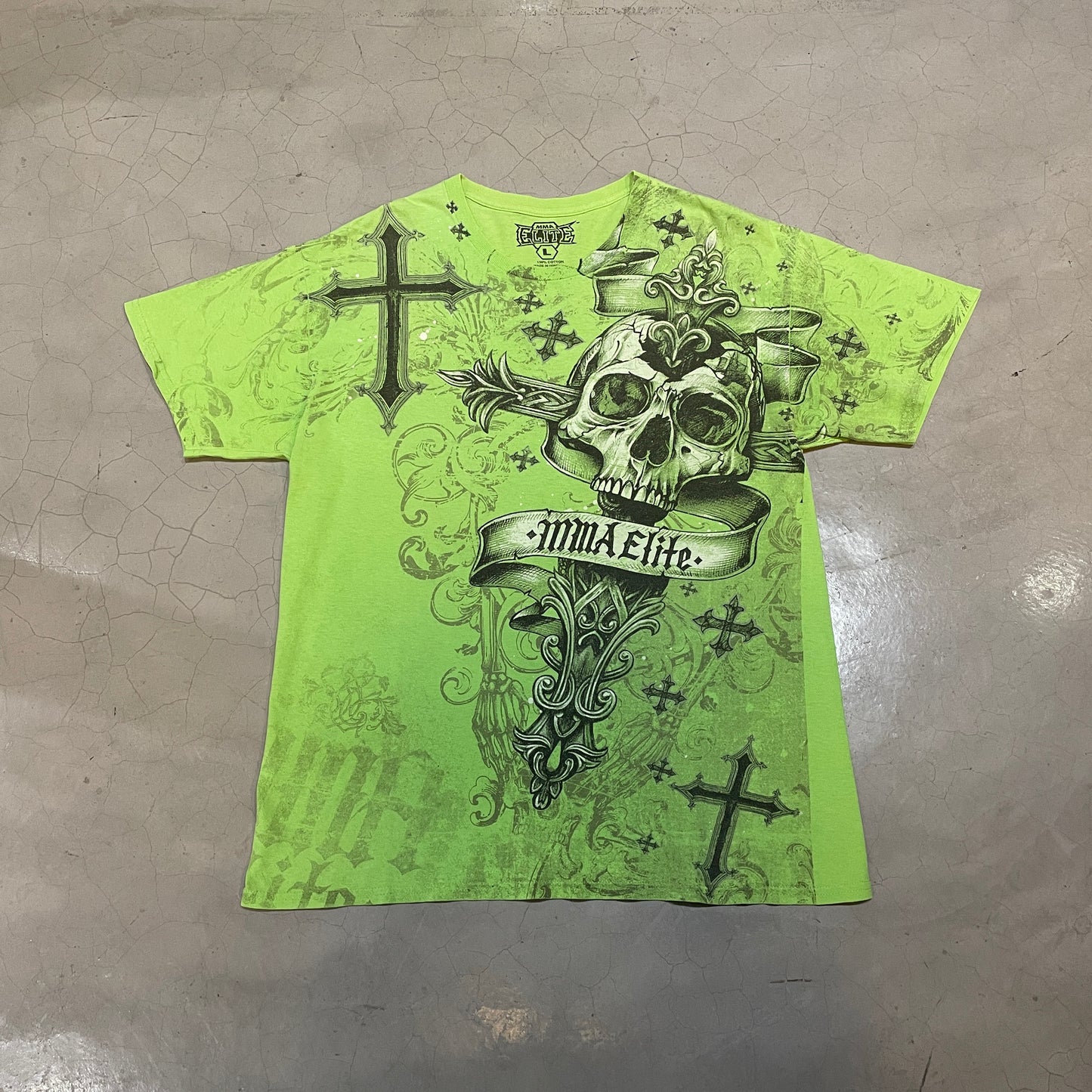 Y2K MMA Elite Skull Tee