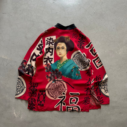 Vintage Japanese Geisha Top