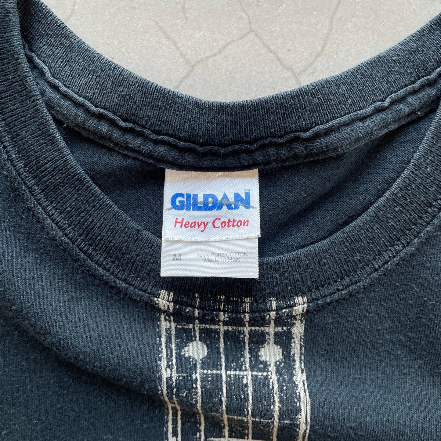 Vtg Nirvana Guitar Music Tee