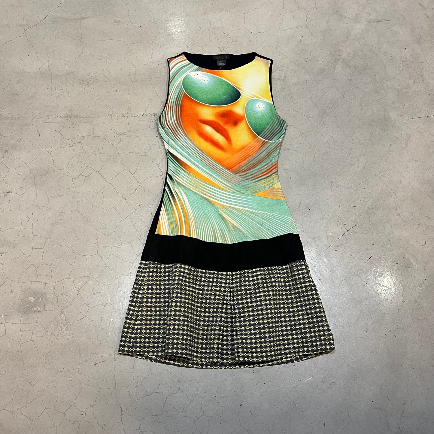 Y2K Custo Barcelona Dress