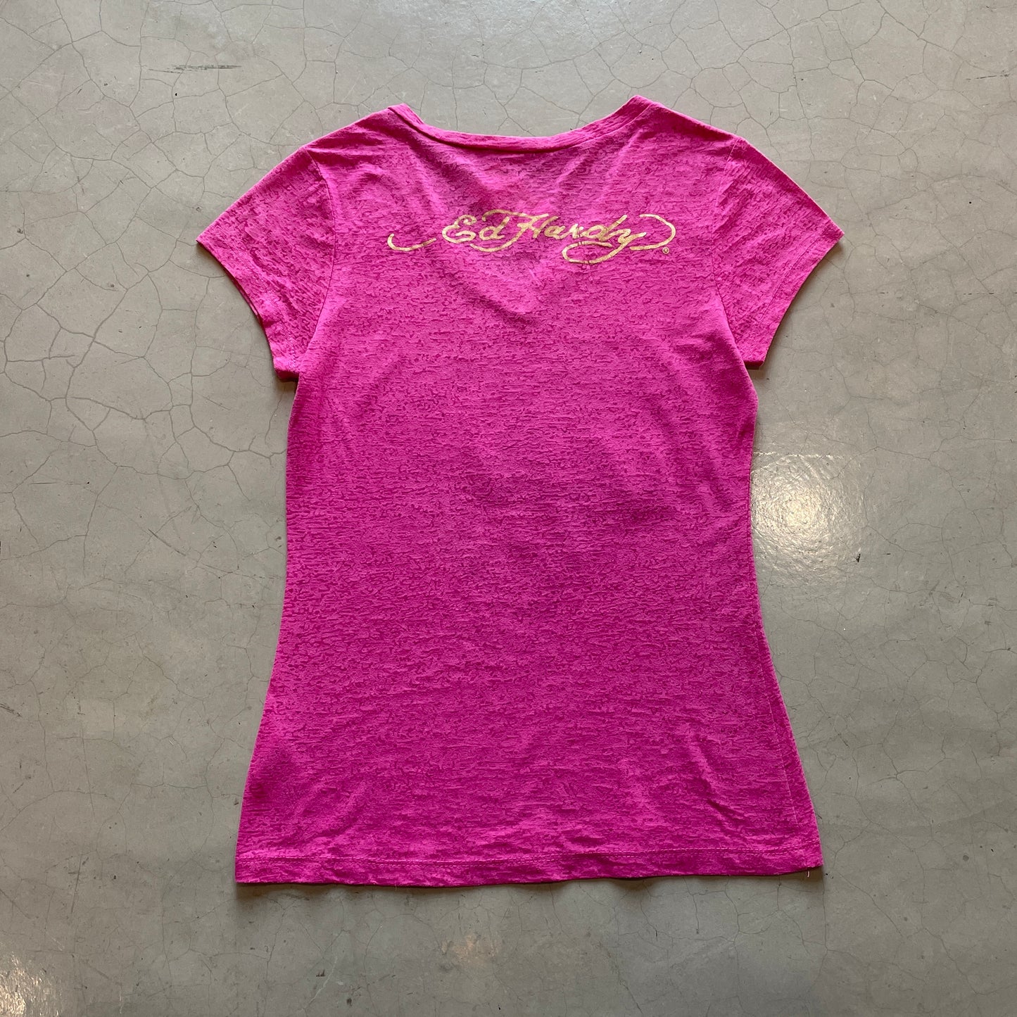 Y2K Ed Hardy by Christian Audigier Tiger Women’s Top