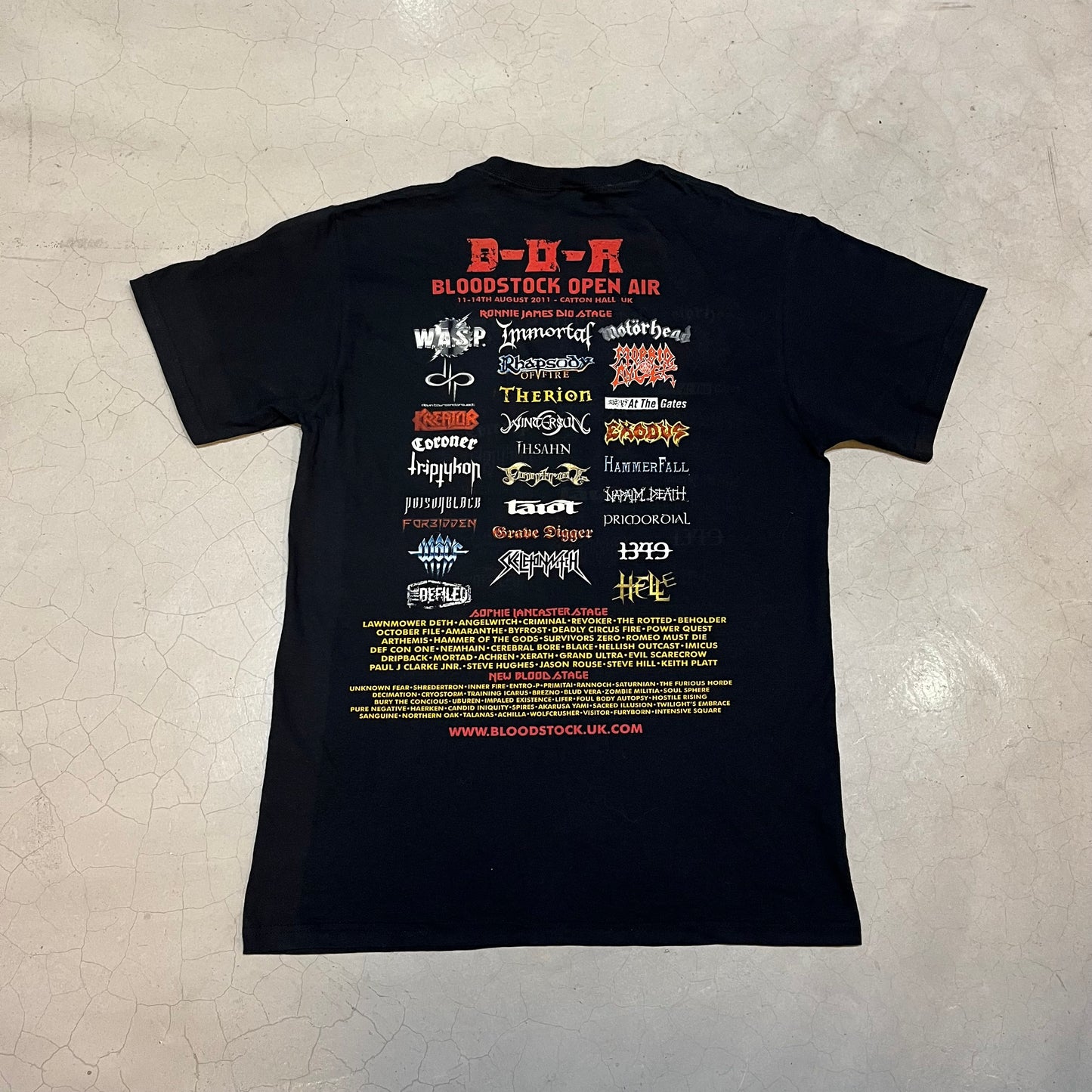 2011 Bloodstock Open Air Band Tee