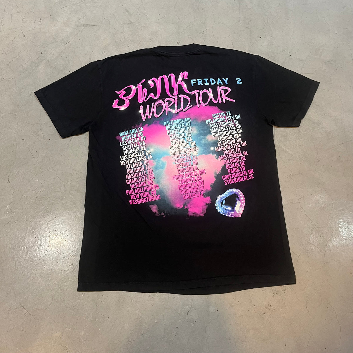 Nicki Minaj Tour T-shirt
