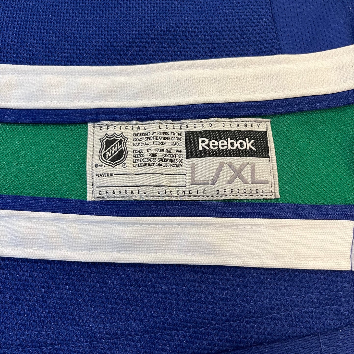 NHL Canucks Jersey