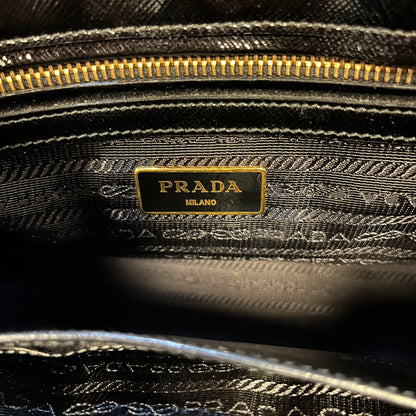 Prada Saffiano Galleria Bag (Black)
