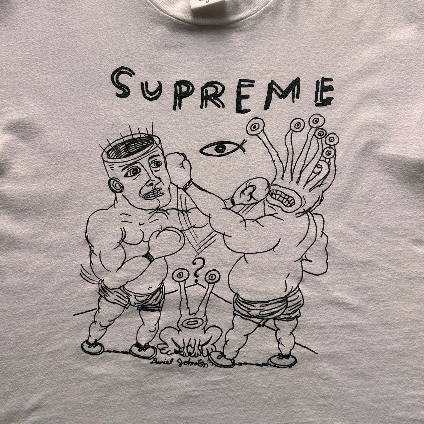 2012 Supreme x Daniel Johnston Eternal Fight Tee
