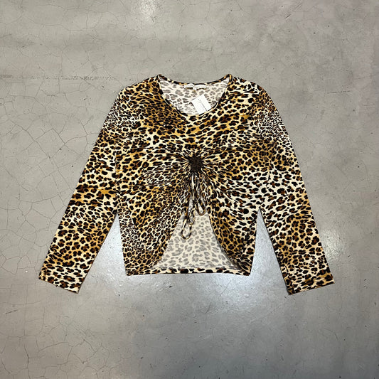 Vintage Degrade Leopard Top