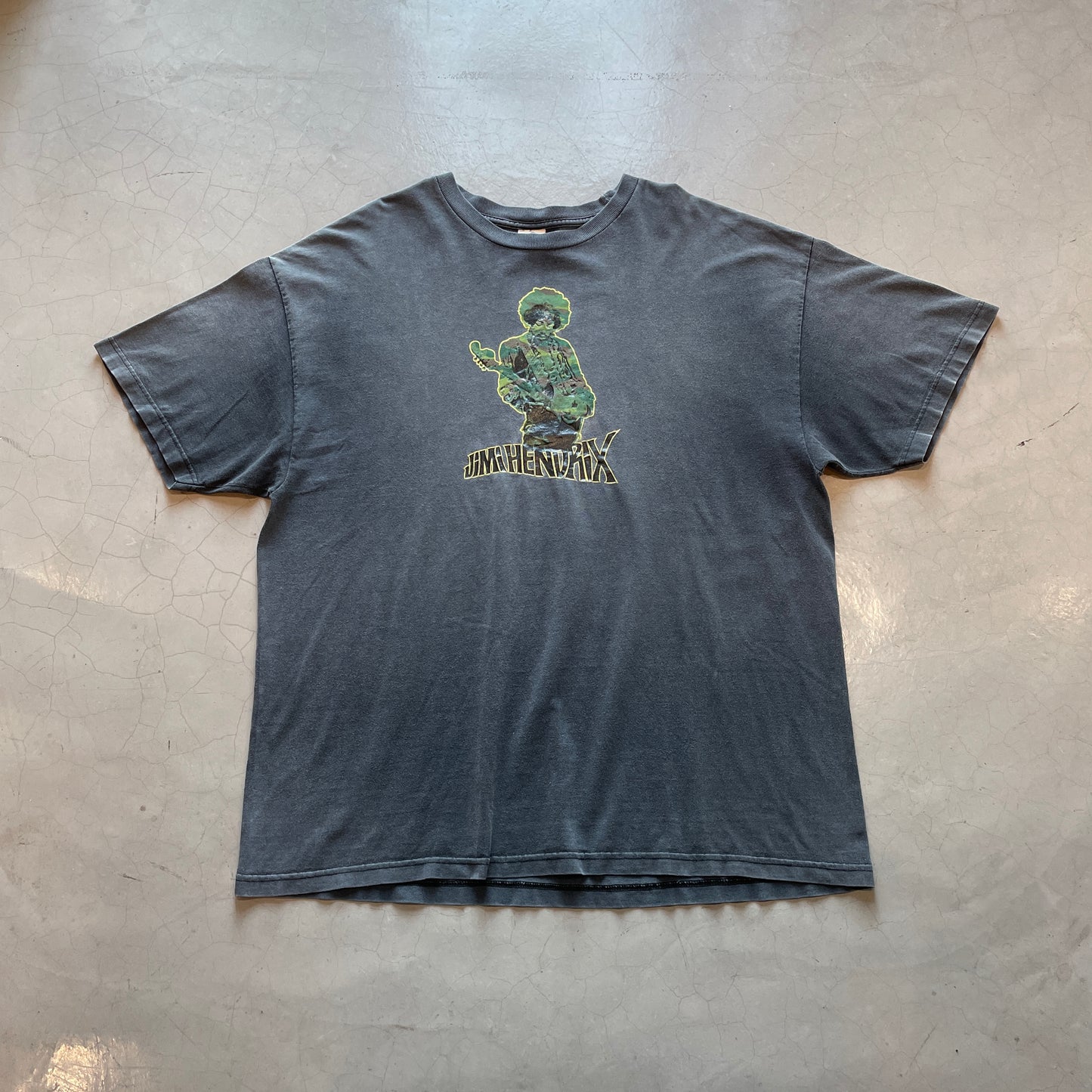 Vtg Jimi Hendrix Camo Tee