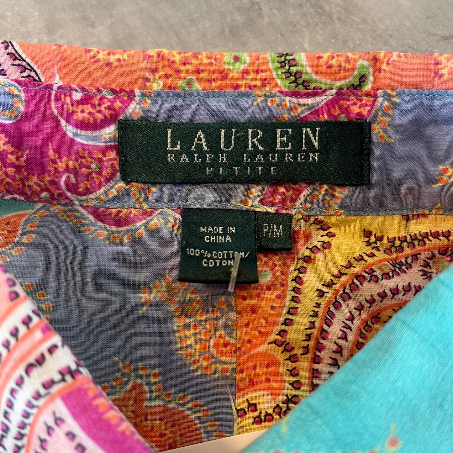 Lauren Funky Patterned Polo