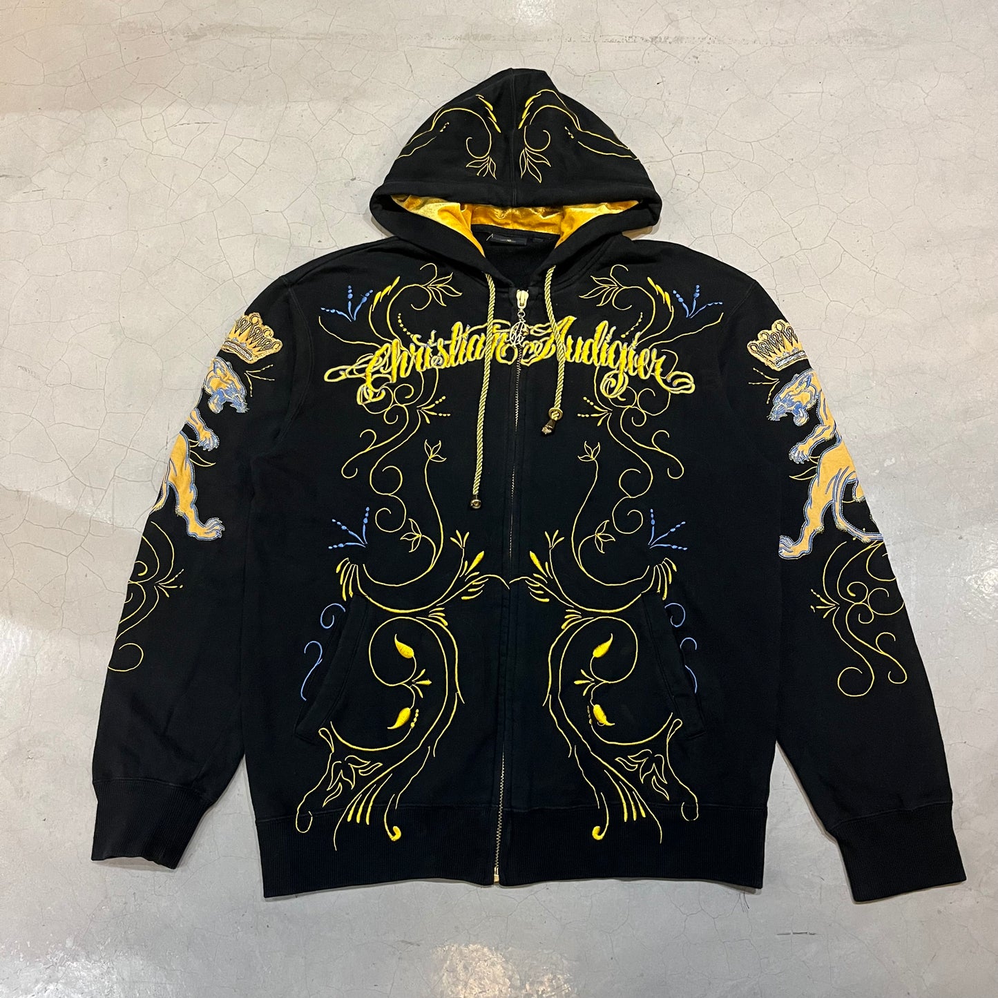 Christian Audigier Zip-up Jacket