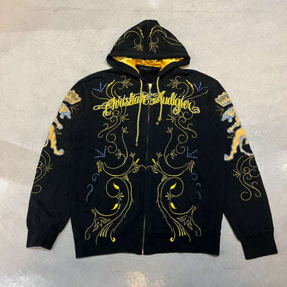 Christian Audigier Zip-up Jacket