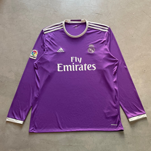 Real Madrid 2016 Away Longsleeve Kit