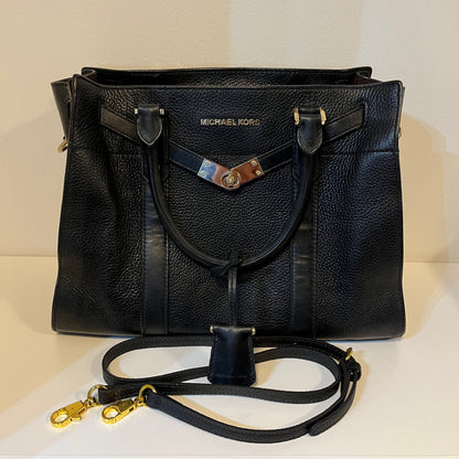 Michael Kors Nouveau Hamilton Leather Bag
