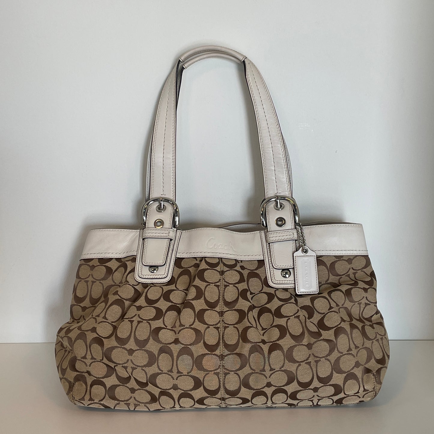 Vintage Coach Hampton Pleated Soho Bag