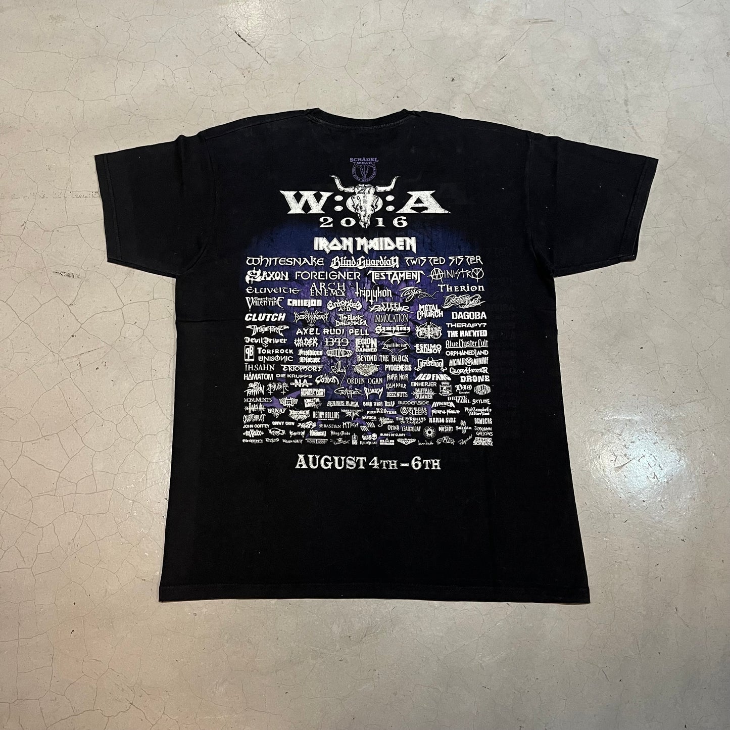 Wacken 2016 Tour T-shirt
