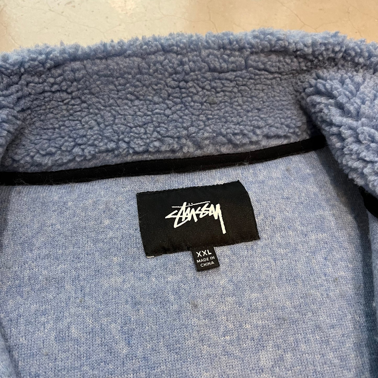 Stussy Hawaiian Jacquard Sherpa Fleece