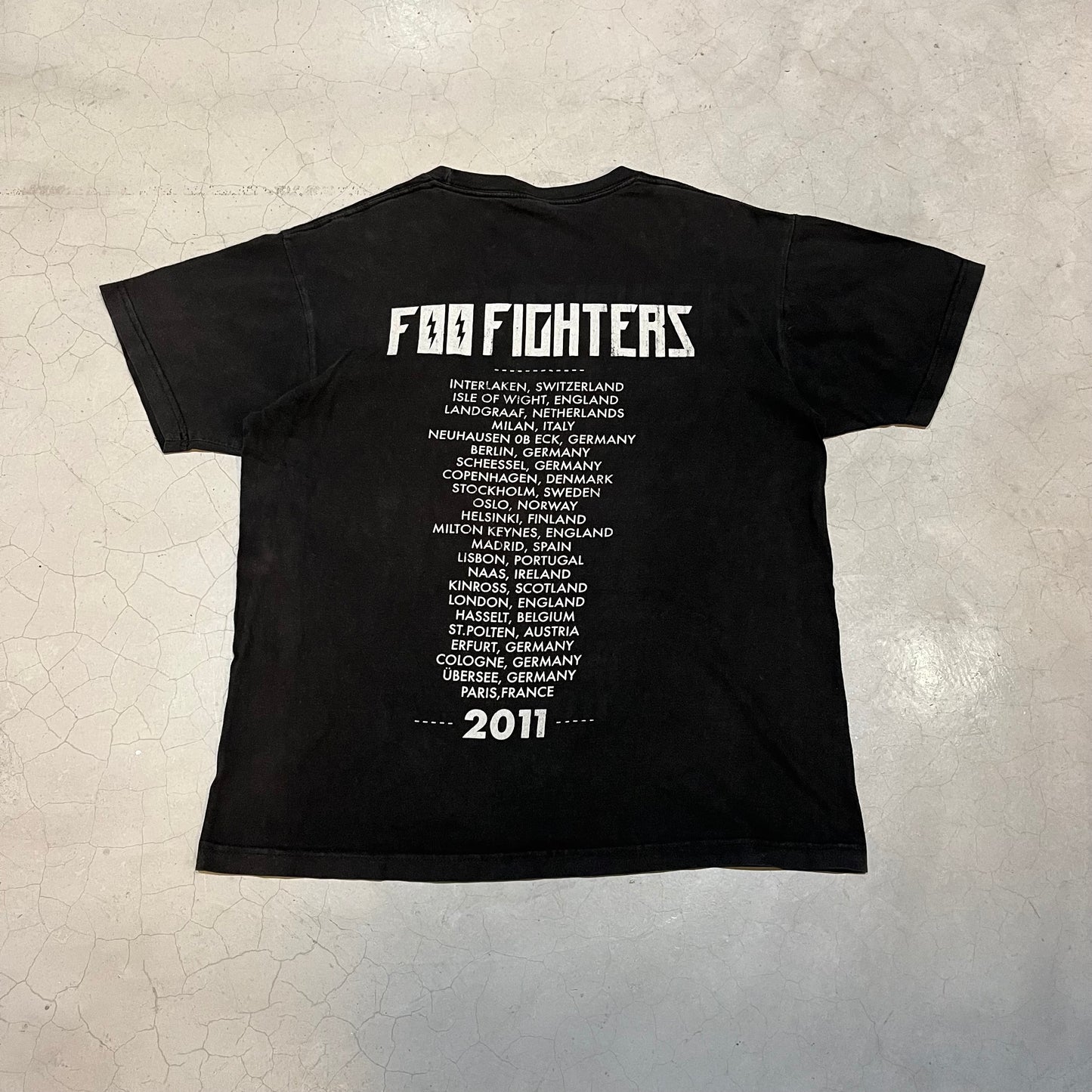 Foo Fighters 2011 T-shirt
