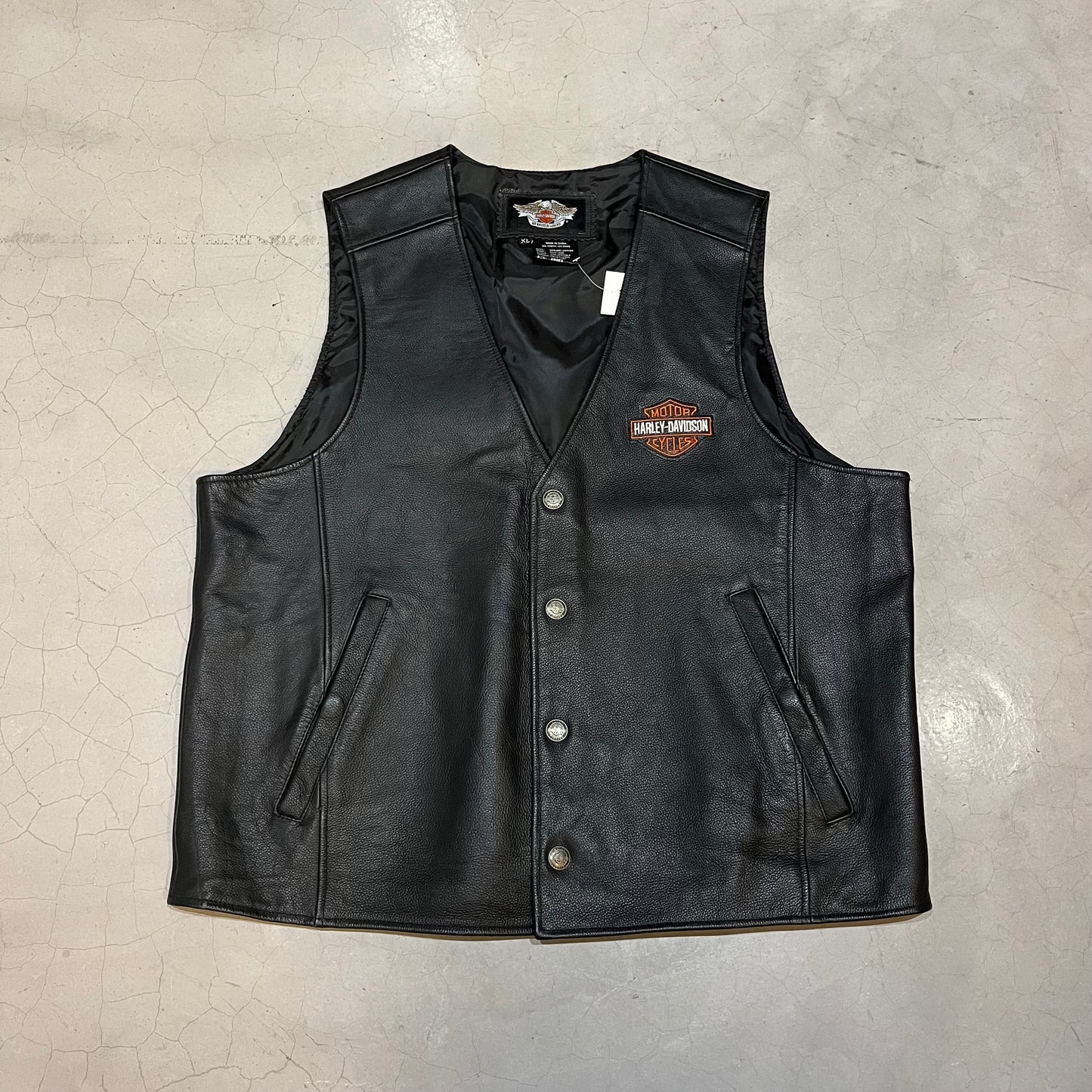Harley Davidson Leather Rider’s Vest
