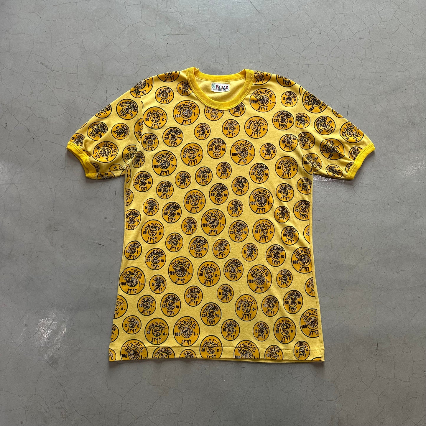 Vintage 70’s/80’s Saudi Coin Padak T-shirt