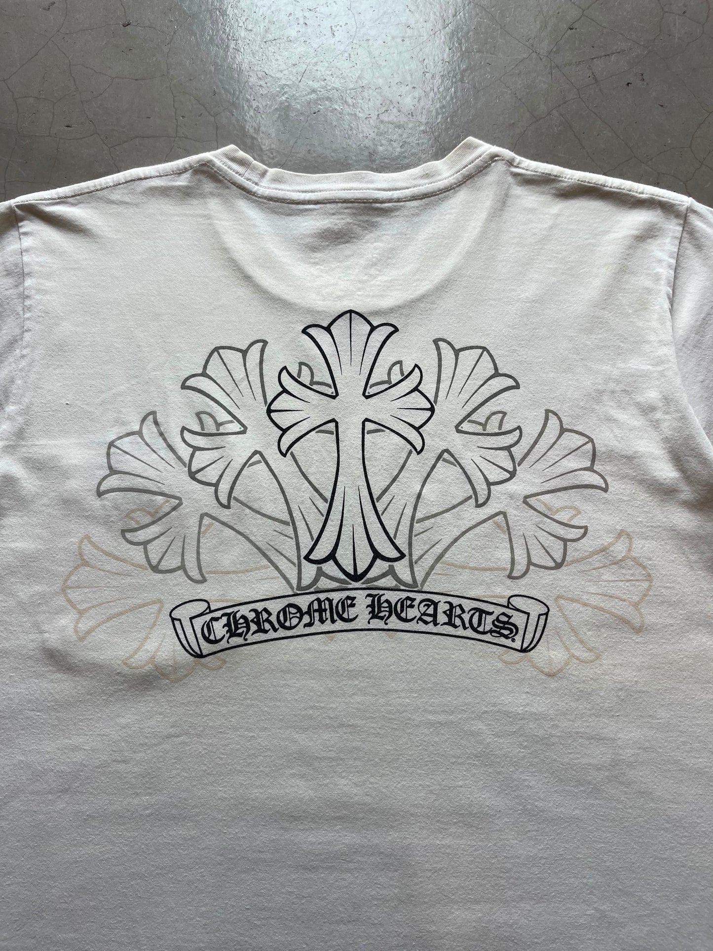 Chrome Hearts “Gradient Stencil Crosses” Tee