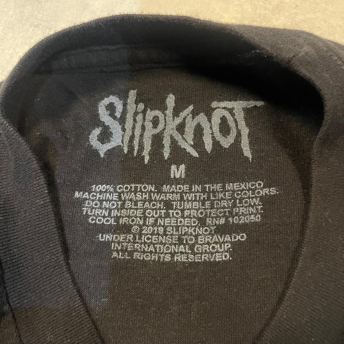 2019 Slipknot T-shirt