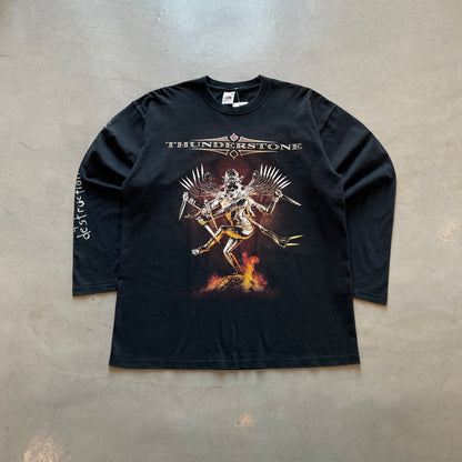 Vtg Thunderstone Music Longsleeve