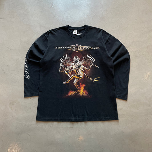 Vtg Thunderstone Music Longsleeve