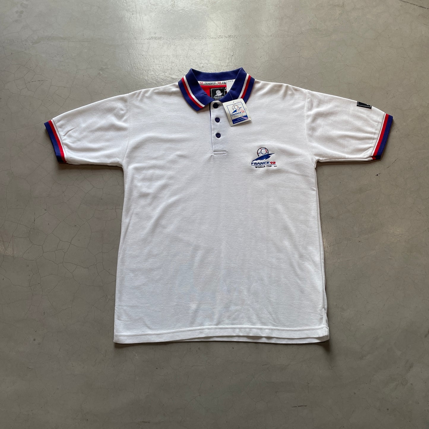 Vintage World Cup 98 Polo Shirt (DEADSTOCK - BRAND NEW WITH TAGS)