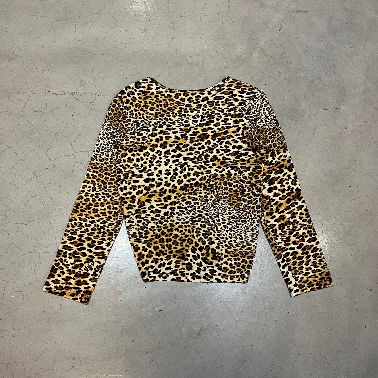 Vintage Degrade Leopard Top