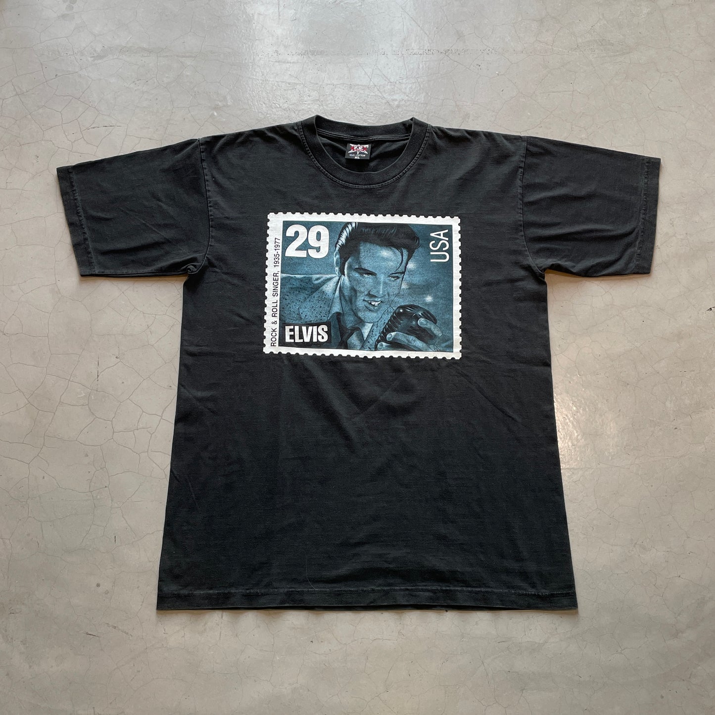 Vtg Elvis Ticket Tee