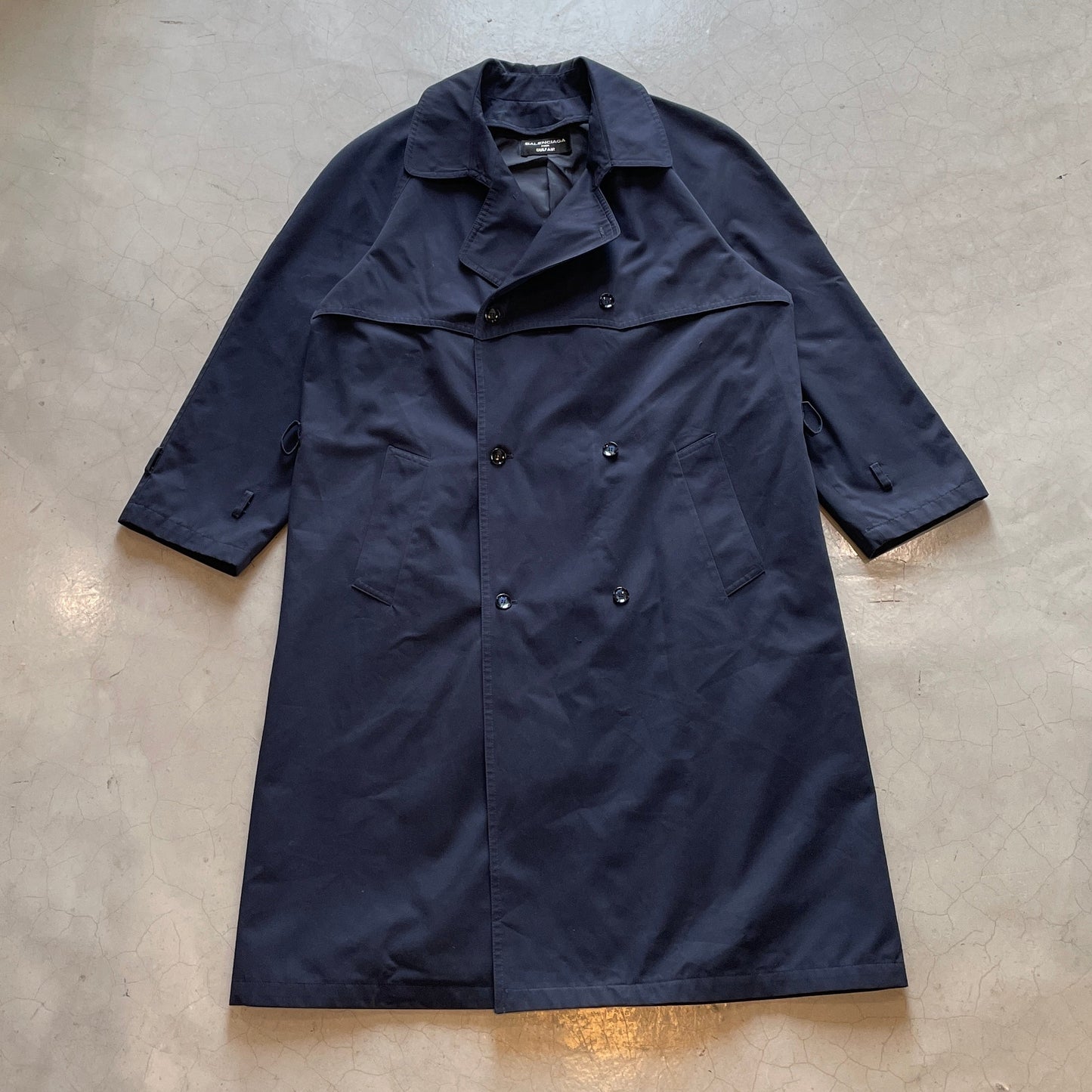 Vintage 1990’s Balenciaga Pour Gulf Air Trench Coat