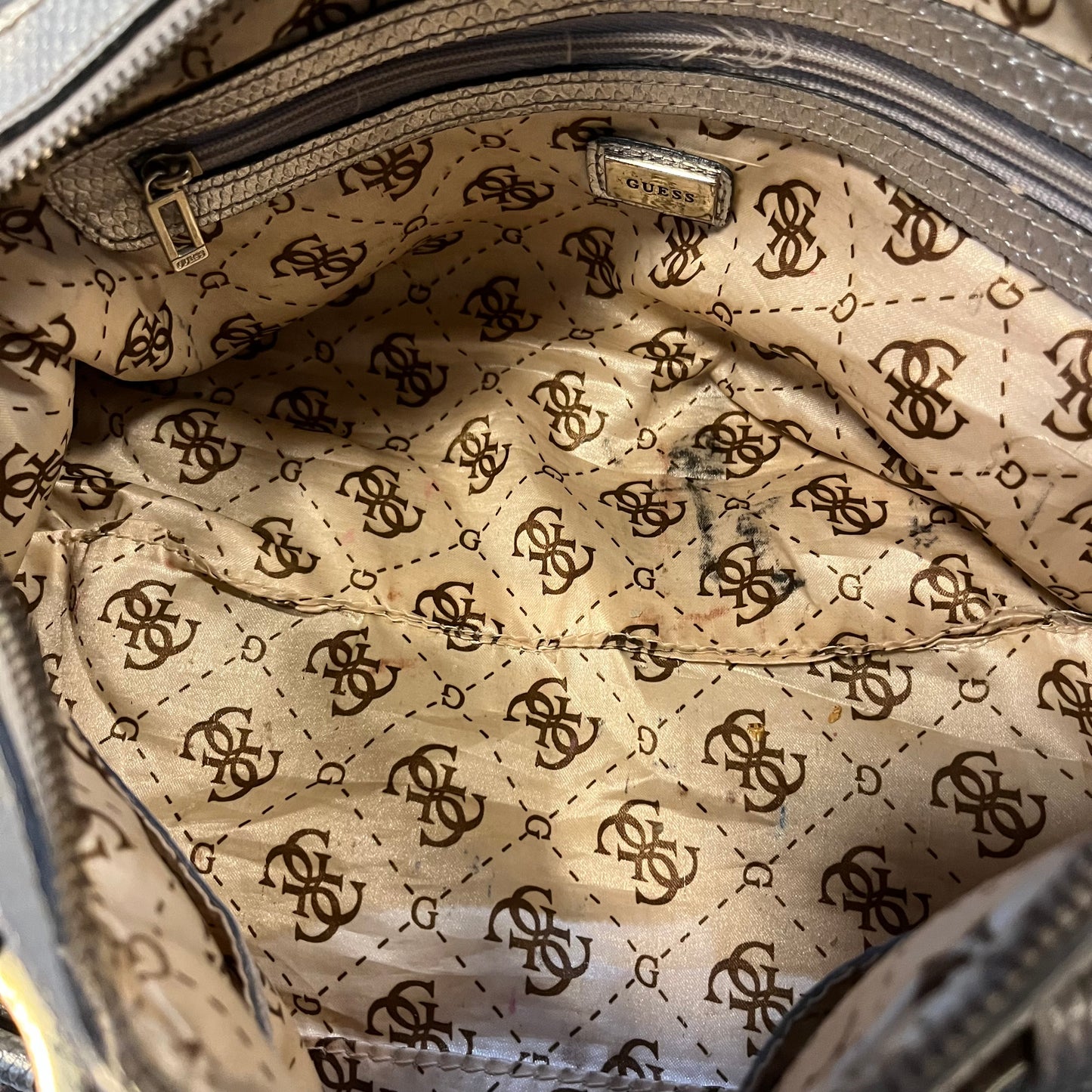 Vintage Y2K Guess Zebra Handbag